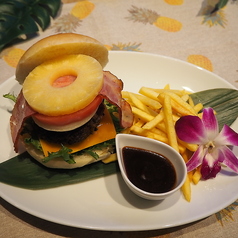 ハワイアンBBQバーガー