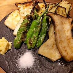 炙り野菜盛り合わせ