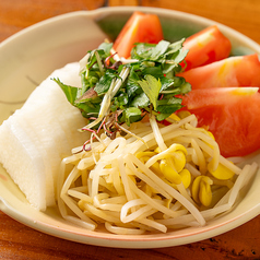 国産野菜のナムル3種盛り合わせ