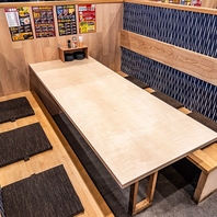 6～8名様テーブル席！