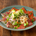 料理メニュー写真&nbsp;日替わり鮮魚の2種盛りカルパッチョ