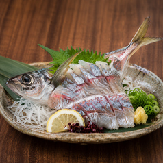 真鯵の姿造り