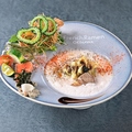料理メニュー写真&nbsp;白サーモンSOBA