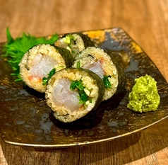 白鉄火巻き