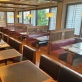 テーブル席ございます。ご家族、ご友人とのお食事はもちろん、各種ご宴会もぜひ『かごの屋』をご利用下さい。※店舗により部屋の配置・席数が異なる場合がございます