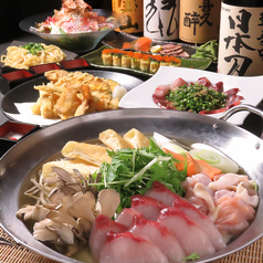 てんぷらとぶり UOTEN うおてんのコース写真