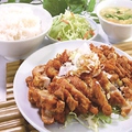 料理メニュー写真&nbsp;鶏のサクサク揚げ定食
