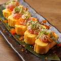料理メニュー写真 本鮪のネギトロだし巻き玉子