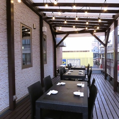 開放感抜群！テラス席貸切可能となっておりますのでお気軽にお問い合わせください♪