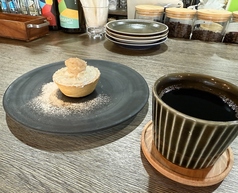 コーヒーに合わせたスイーツ