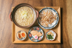 香り高い蕎麦定食とふっくら鯛めし定食から選べる幸せ