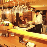 古民家の情緒あふれる、お一人様にも心地よい温かな空間