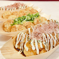 全10種の豊富なバリエーション！本場大阪の味を食べ比べ