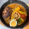 料理メニュー写真&nbsp;BONKURA自慢のハンバーグ　スープカレー