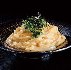 明太クリームうどん