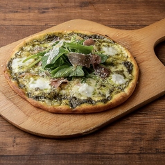 生ハムジェノベーゼピザ