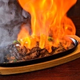 肉料理にこだわりあり！テキーラをかけて目の前で豪快に炎を上げる柔らかいハラミステーキは当店名物♪