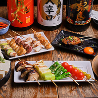 筑波鳥の焼き鳥盛り合わせ！