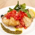 料理メニュー写真 旬魚のミラノ風カツレツ