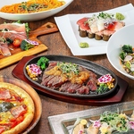 ご宴会や結婚式のニ次会など、様々なシーンに合わせた食べ放題+飲み放題付きのコースを各種ご用意♪