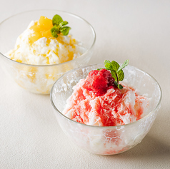 マンゴー&ミルク氷