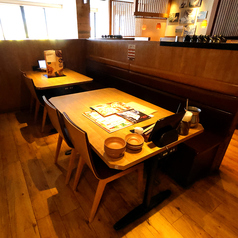 綺麗で落ち着いた店内です★しゃぶしゃぶ食べ放題宴会は温野菜におまかせ!飲み放題もあるので歓迎会・送別会・二次会など各種飲み会にもバッチリです!
