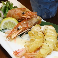 大赤海老のエビマヨ2尾