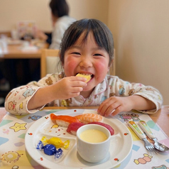 お子様も大満足のキッズプレートをご用意しています。