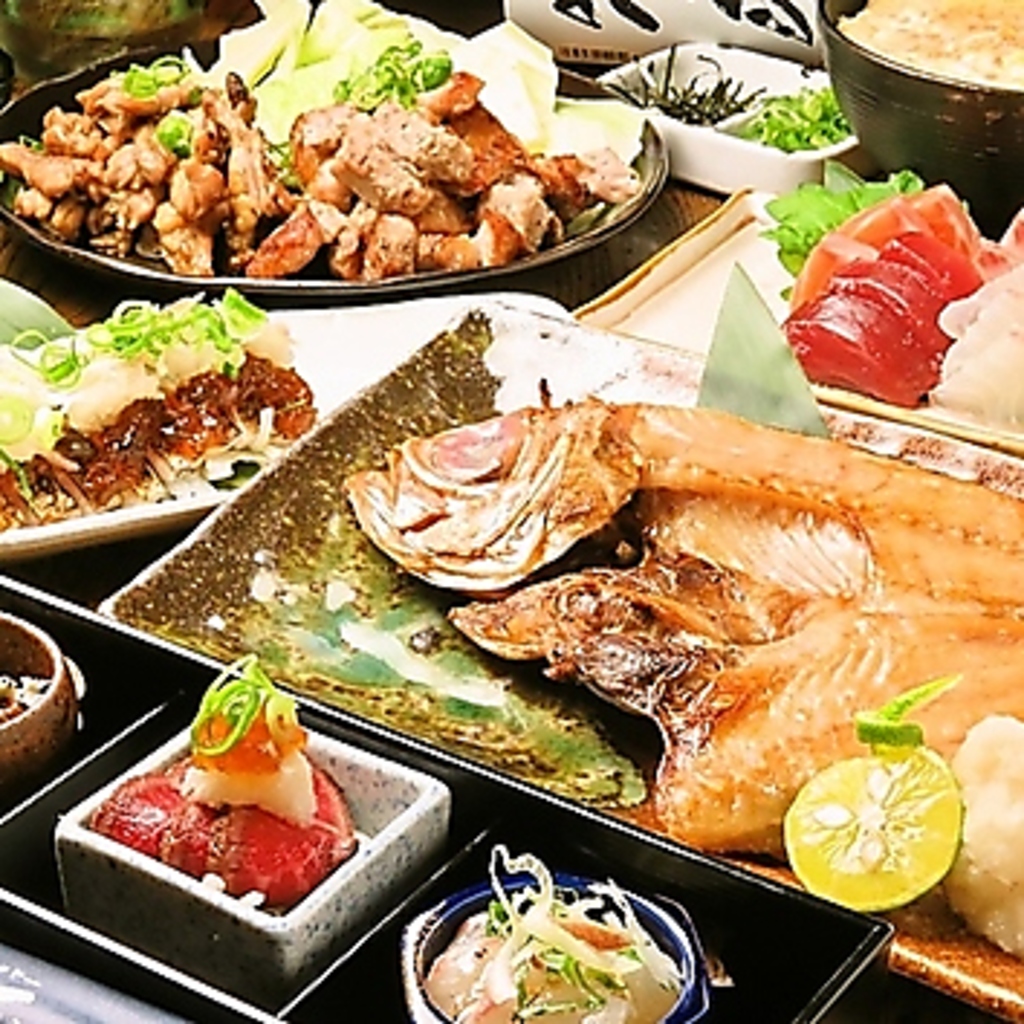 月天自慢のコース料理は多数ご用意しております。各種飲み会やご宴会に合わせてお選びいただけます！