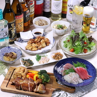 カフェの和風コース、お魚～お肉まで品数豊富にご用意♪