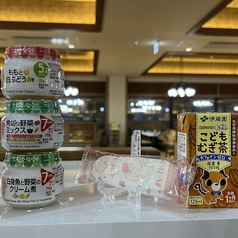 【家族歓迎】離乳食やベビー麦茶も完備