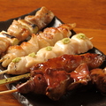 料理メニュー写真&nbsp;串焼き5本盛り合わせ