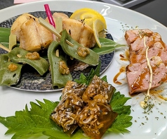 京鴨と和牛 つむぎのコース写真