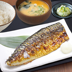 【鯖の定食】とろさば塩焼き定食