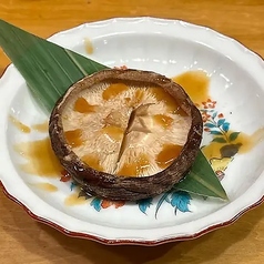 ジャンボ椎茸の炭火焼き
