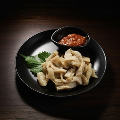 アイスランドラムのミノ刺し