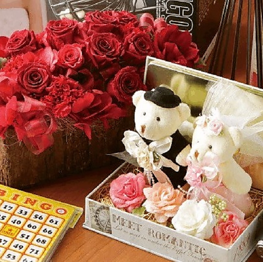 豪華11大特典で完璧な二次会を！