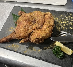新潟名物 鶏の半身揚げ カレー味
