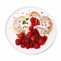 料理メニュー写真&nbsp;いちごパンケーキ