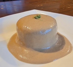 大根煮　ポルチーニソース