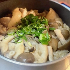 釜飯　鶏ときのこ