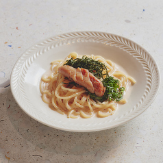 博多名物 明太クリームパスタ　　