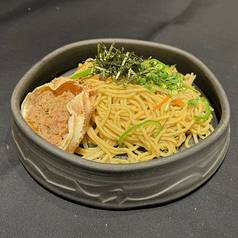 蟹ぶっかけ!塩焼きそば