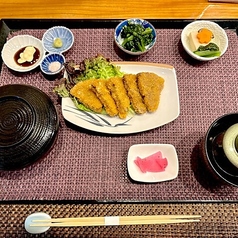 特選和牛　牛かつと季節の小鉢御膳