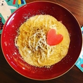 料理メニュー写真 【11】幸せのカルボナーラ 魅惑のめんたい添え