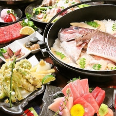 たらふくのコース写真