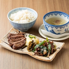 牛たんと牛たんねぎ塩焼き定食