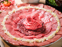 自慢の和牛×料理長秘伝のタレのハーモニー◎