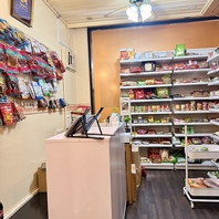 【お家でも楽しめる♪充実の物販コーナー！】