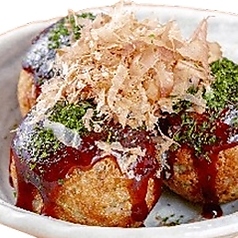 王道から変わり種まで揃う自慢のたこ焼ラインナップ！